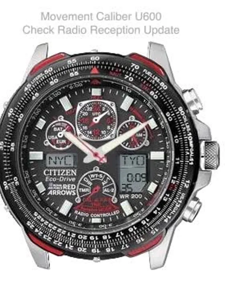 Promaster Skyhawk A-T Black Dial Super Titanium Bracelet JY0010 Promaster Skyhawk A-T Black Dial Super Titanium Bracelet JY0010